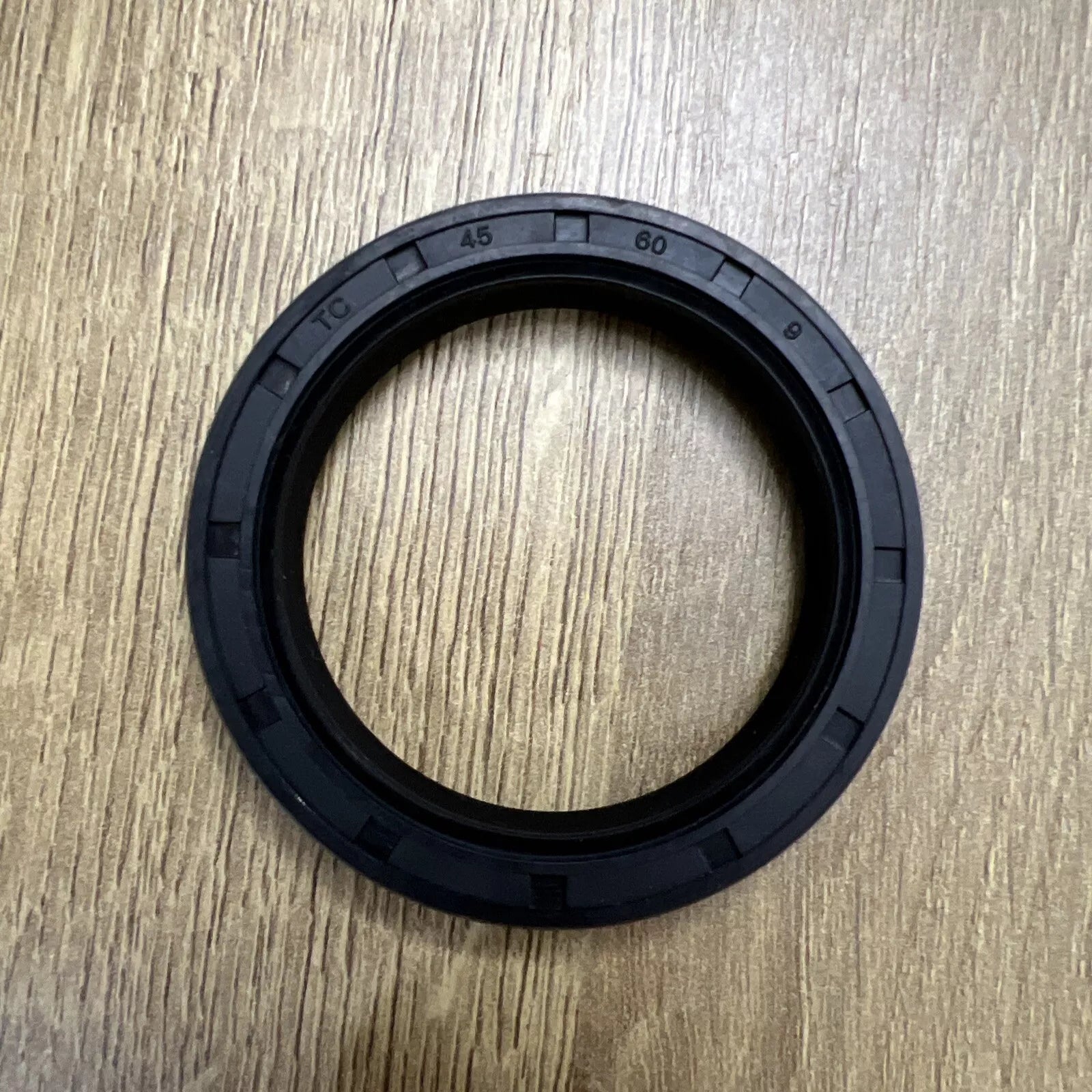 TC Oil Seal 45x60x9mm Double Lip with Spring | NBR Rotary Shaft / Dust Seal