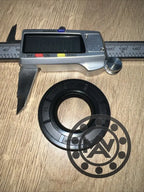 24x47x7mm TC double-lip NBR rotary shaft oil seal