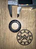 25x40x8mm TC double-lip NBR rotary shaft oil seal