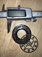 25x48x7mm TC double-lip NBR rotary shaft oil seal