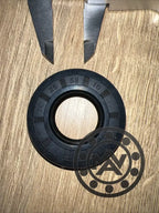 25x52x10mm TC double-lip NBR rotary shaft oil seal