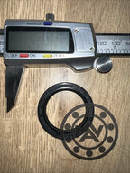 30x40x4mm TC double-lip NBR rotary shaft oil seal