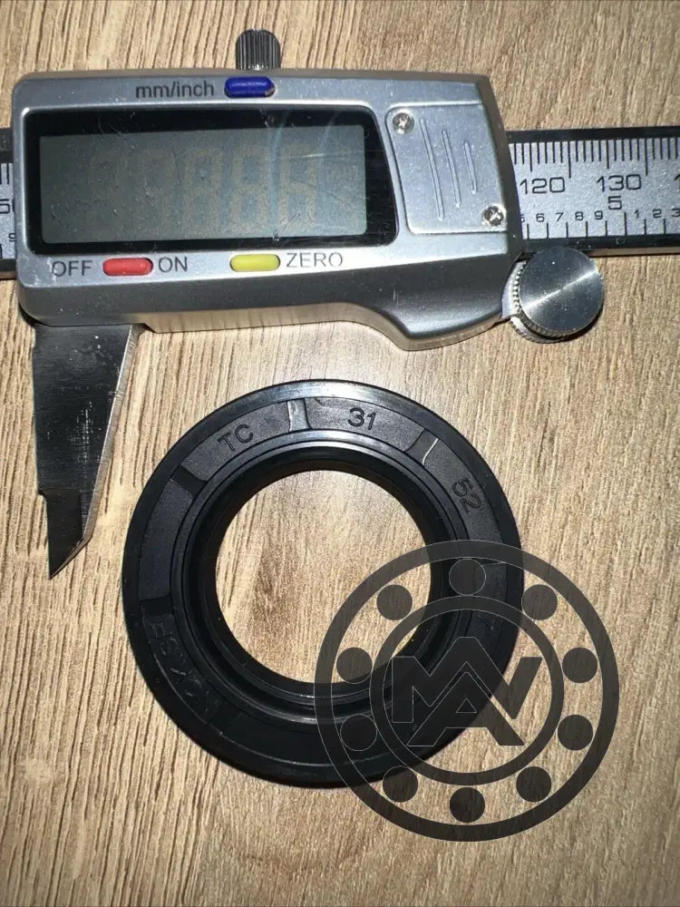 31x52x7mm TC double-lip NBR rotary shaft oil seal