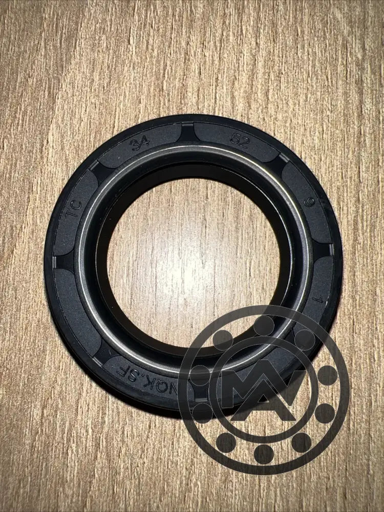 34x52x9mm TC double-lip NBR rotary shaft oil seal