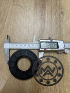 34x72x10mm TC double-lip NBR rotary shaft oil seal