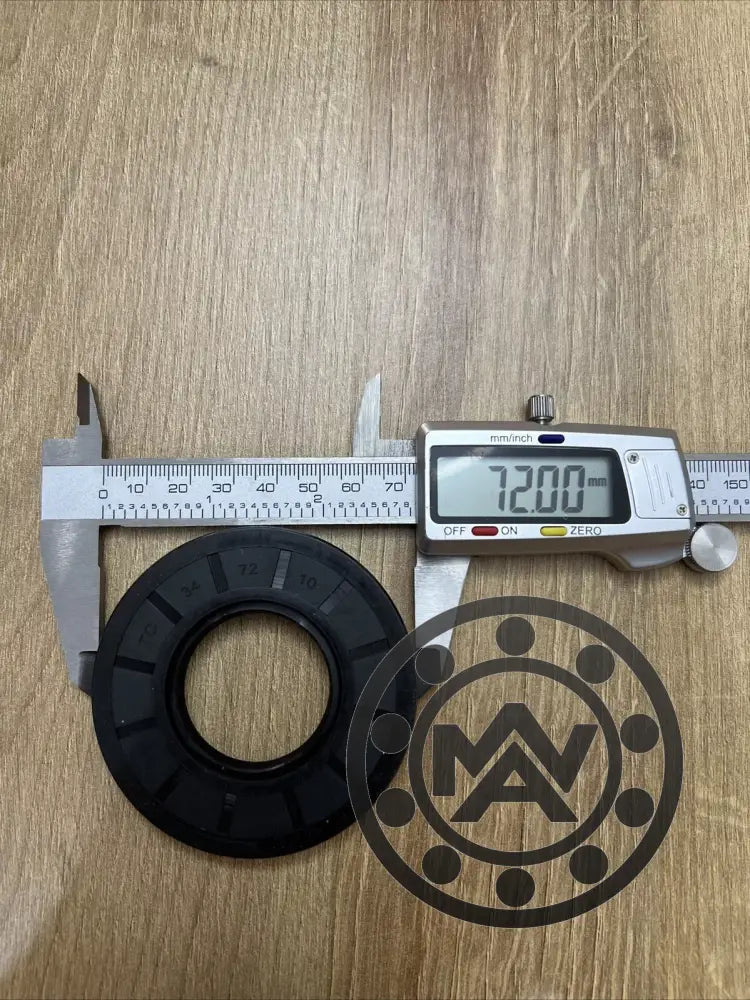 34x72x10mm TC double-lip NBR rotary shaft oil seal