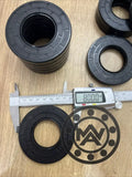 80mm outer diameter measurement of 40x80x12mm TC oil seal